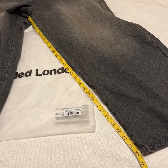 NWT Jaded London Grey Washed XL Colossus Jeans - Picture 5 of 6